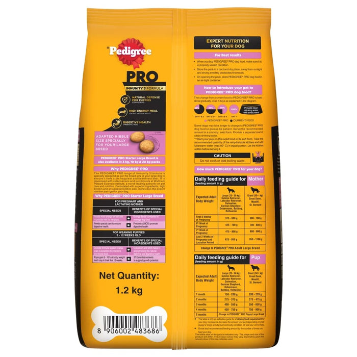 Pedigree PRO Expert Nutrition Lactating/Pregnant Mother & Pup (3-12 Weeks) Dry Dog Food