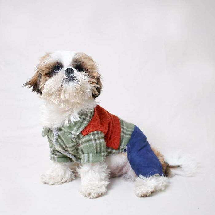 Nootie Grey & Blue Jumper Sweater for Dogs