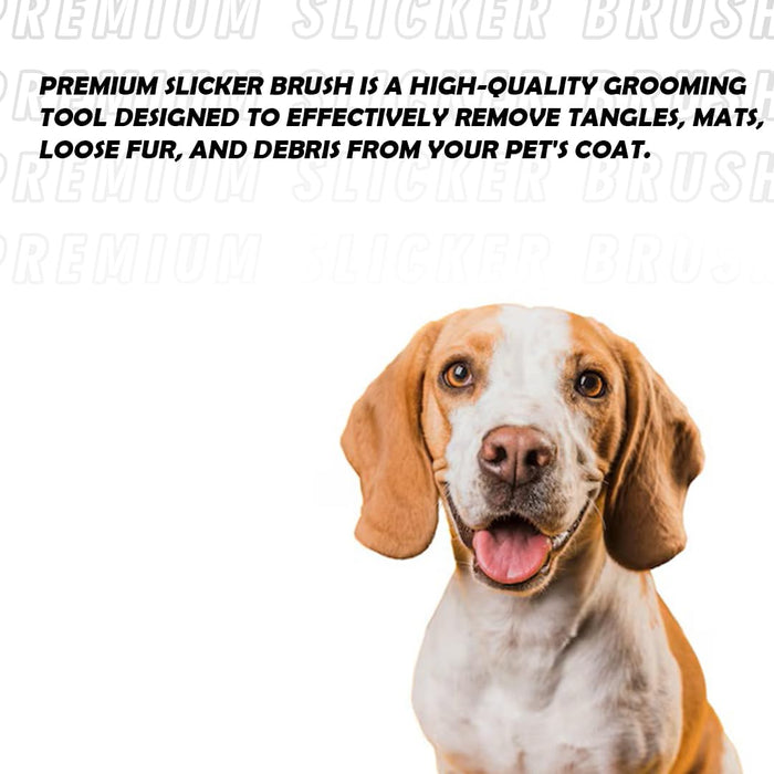 Furrtoolz Premium Slicker Brush Medium for Pets