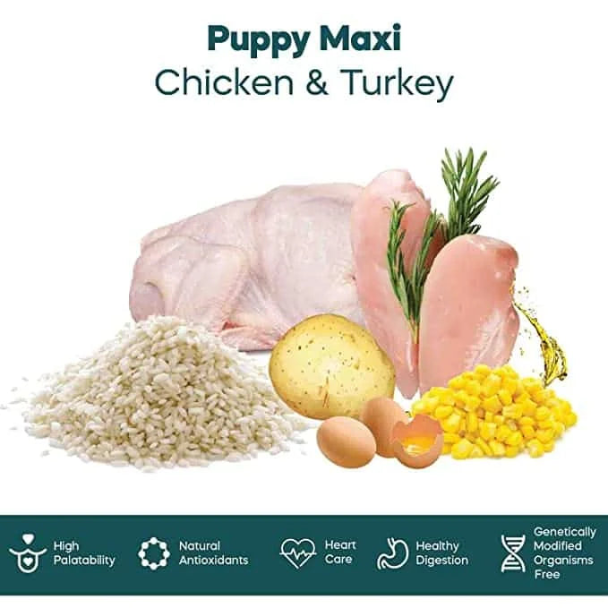 Dibaq Natural Moment Puppy Maxi Chicken & Turkey 15kg