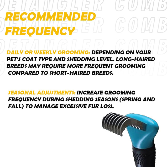 Furrtoolz Premium Detangler Comb for Pets