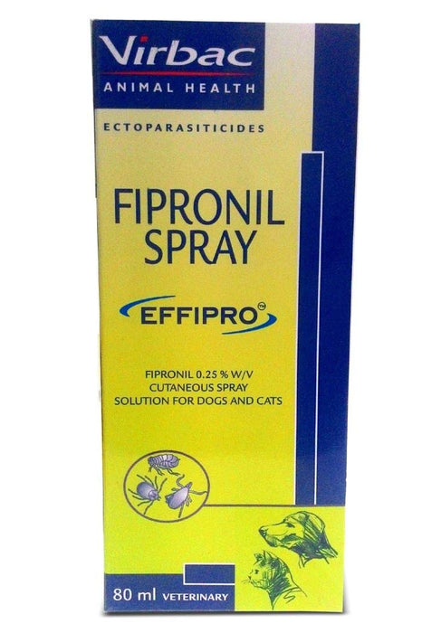 VIRBAC FIPRONIL SPRAY EFFIPRO 80ML