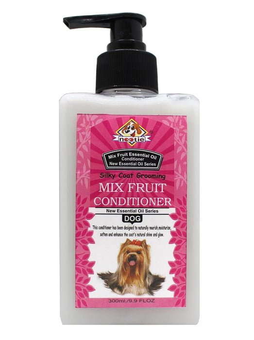Nootie Dog Conditoner-Made with Natural Actives for A Cleaner, Smoother, Shinier Coat and Fragrance. (Mix Fruit Conditioner)