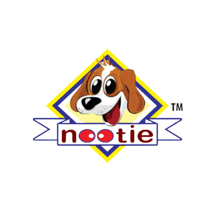 Nootie Yellow Paw Printed Food & Water Feeder Bowl For Dogs