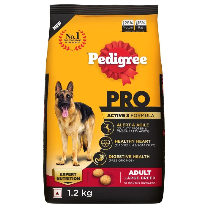 PEDIGREE PRO ADULT LARGE BREED 1.2KG