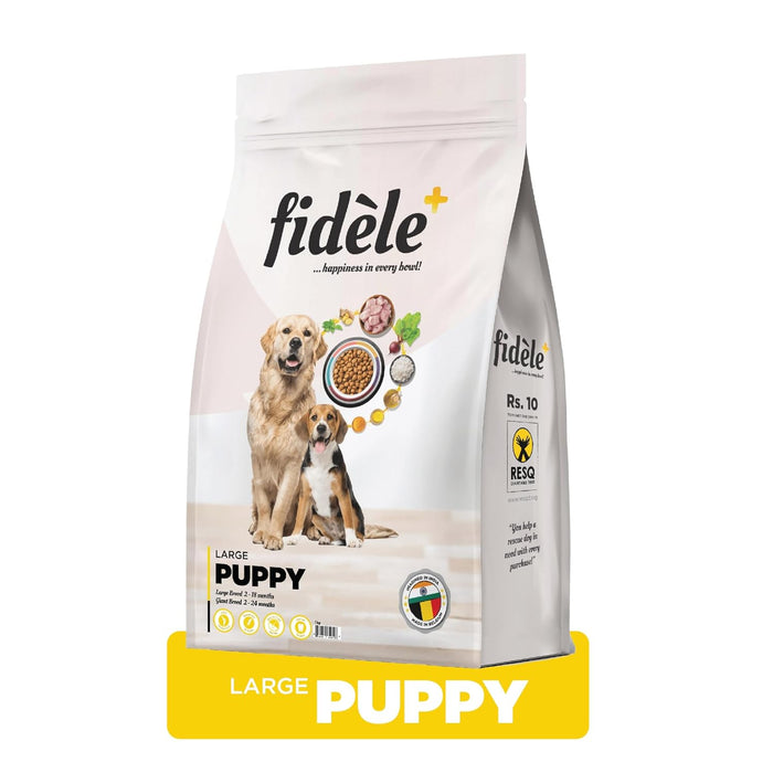 Fidele Dry Dog Food Large Puppy 1-Kg