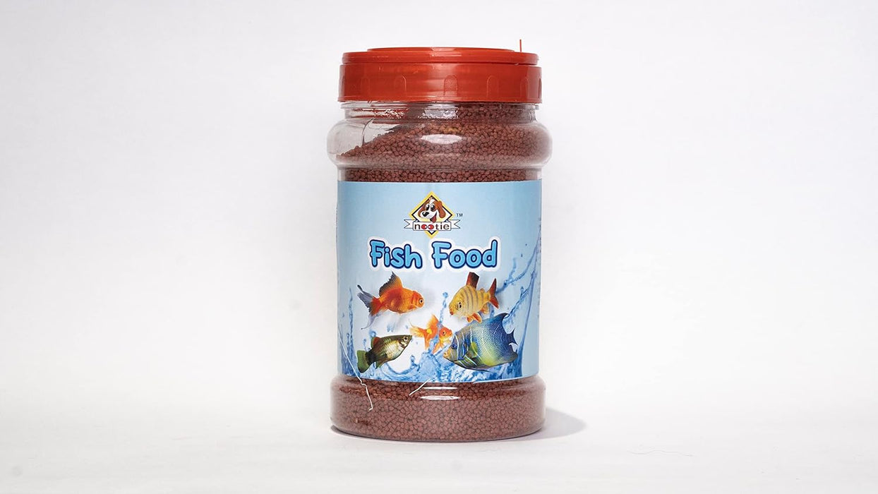 Nootie Fish Food for Aquarium 360g Aquarium Fish Food for All Small and Medium Tropical Fishes Daily Nutrition Fish Feed for Health and Growth