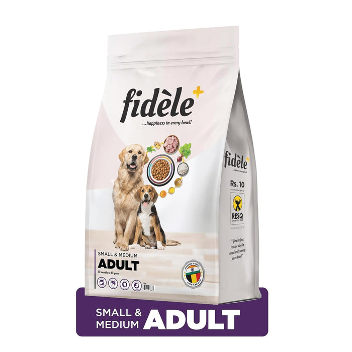 Fidele Dry Dog Food Adult Small & Medium 1-Kg