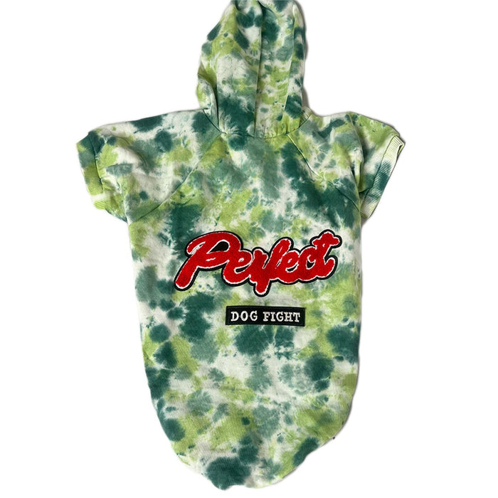 Nootie Premium Dream in Colours Warm camouflage Hoody for Dogs (Green)