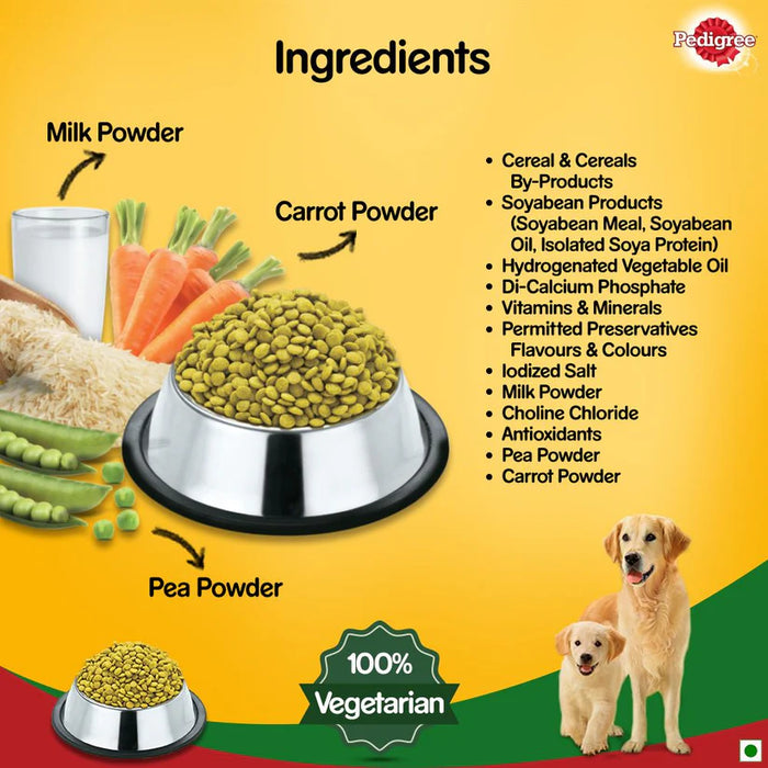 PEDIGREE ADULT & PUPPY  VEGETARIAN 2.8KG