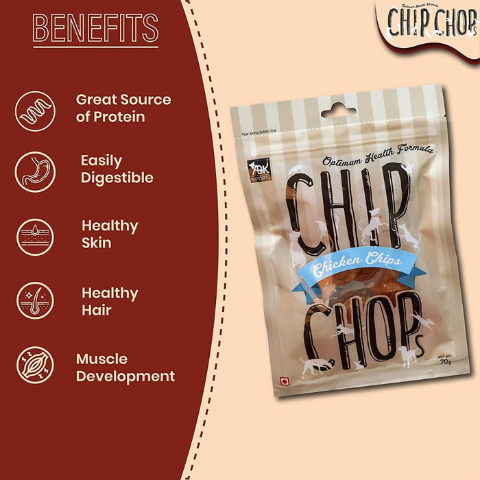 Chip Chops Chicken Chips Coins, 70 gm