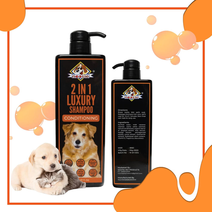 NOOTIE 2In1 Luxery Conditioner for Dog & Puppies (500ML) (Luxury)