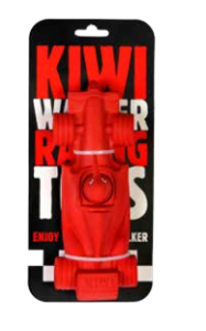 KIWI WALKER Whistle Formula Red Car Toy For Dog