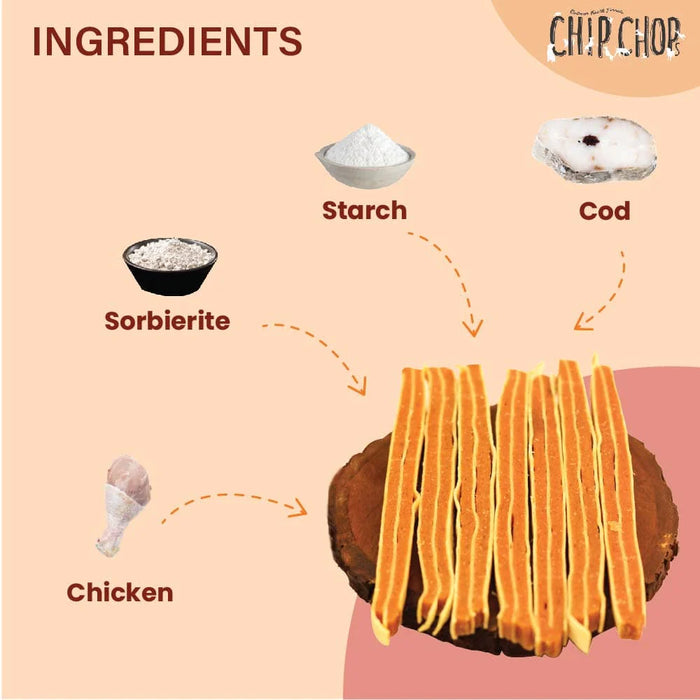 Chip Chops Chicken & Codfish Sandwich, 70 gm