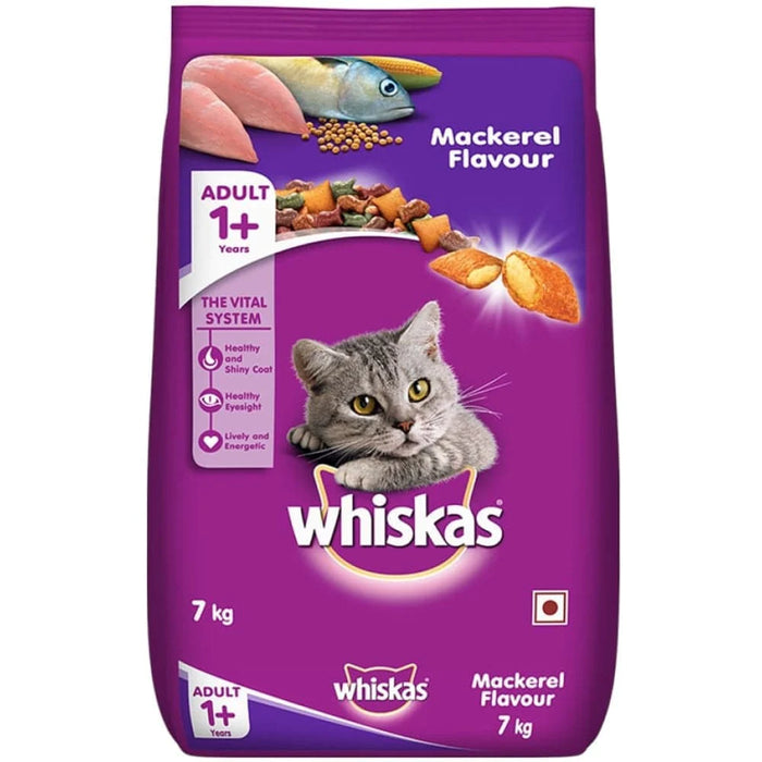 WHISKAS ADULT MACKEREL FLAVOUR 7KG