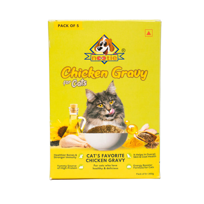 Nootie Chicken Gravy - For Cats 350 Gms