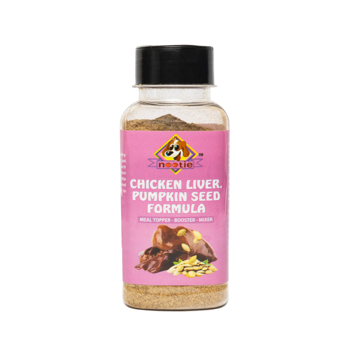 Nootie Chicken Liver & Pumpkin Seed Formula Meal Topper For Dogs