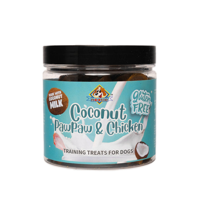 Nootie Gluten Free Dental Stix for Dogs,Treats for All Life Stages (Coconut Pawpaw & Chicken)