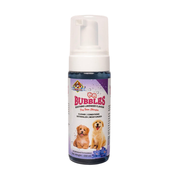 Nootie Bubbles Soothing Lavendor Flavour Dry Form Shampoo For Dog