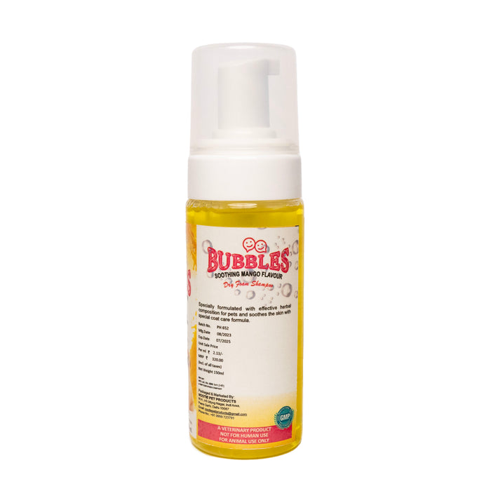 Nootie Bubbles Soothing Mango Flavour Dry Form Shampoo For Dog