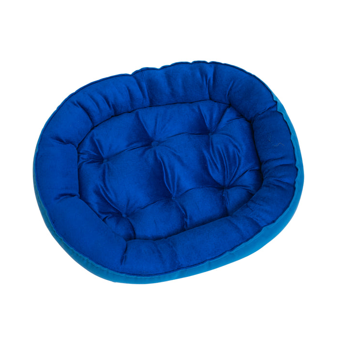 Nootie Velvet Royal Blue Bed for Dogs & Cat