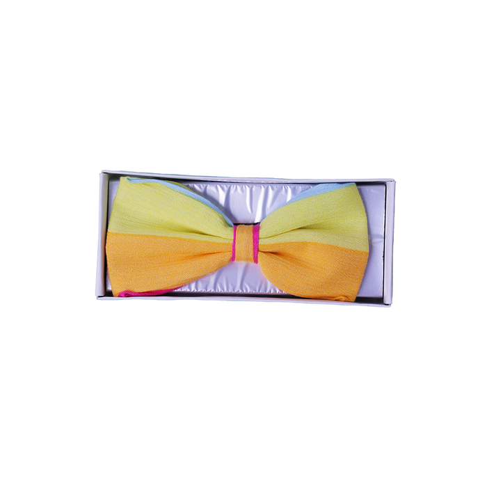 Nootie Fancy Yellow & Orange Ombre Bow Tie