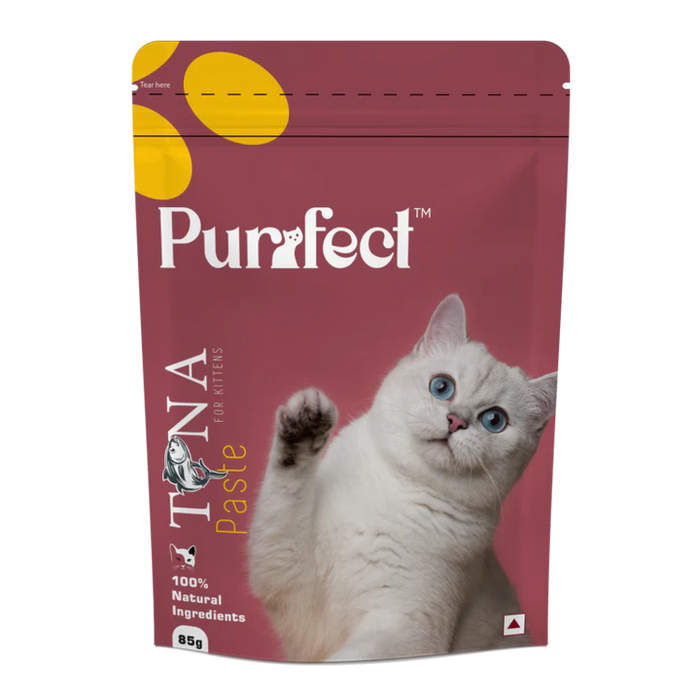 Purrfect Tuna Paste for Kittens-85g (Pack of 15)