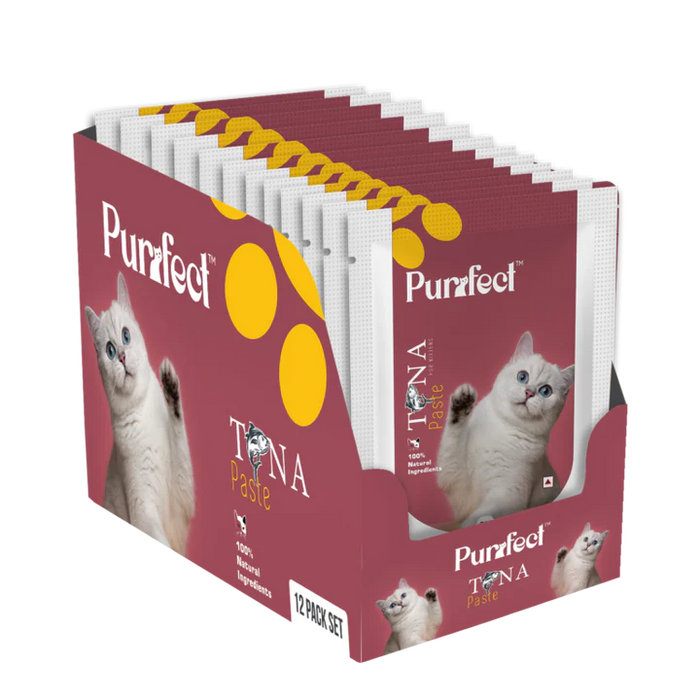 Purrfect Tuna Paste for Kittens-85g (Pack of 15)