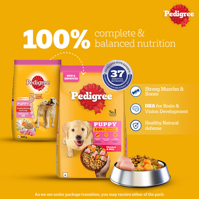 PEDIGREE PUPPY CHICKEN & MILK 10KG