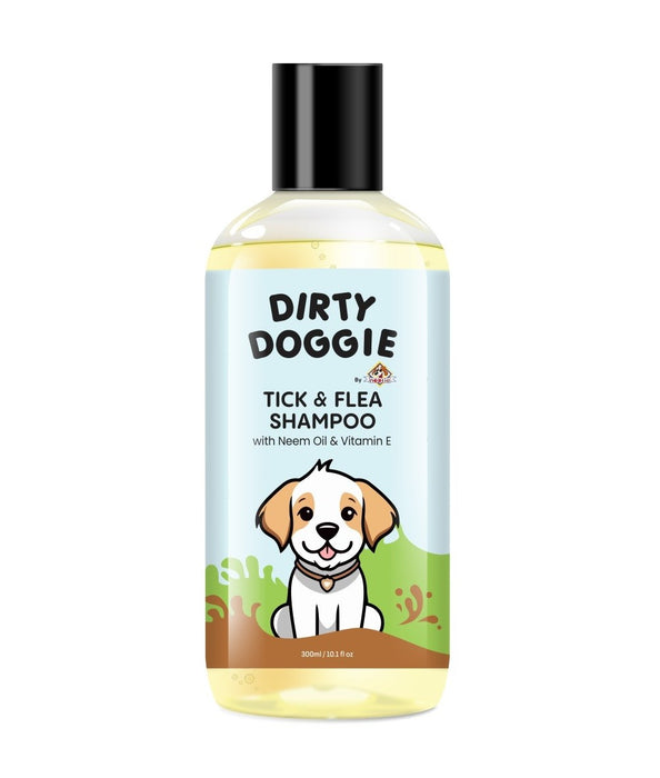 Dirty Doggie  Flea and Tick Natural With Neem Oil & Vitamin E Dog Shampoo