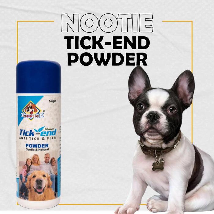 Nootie Anti Tick-Flea Neem Powder for Dog & All Puppy Breeds(140gm)