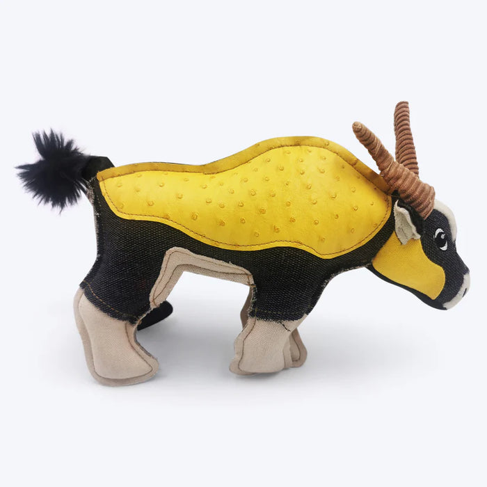 Nutrapet The Bushy Antelope Dog Toy