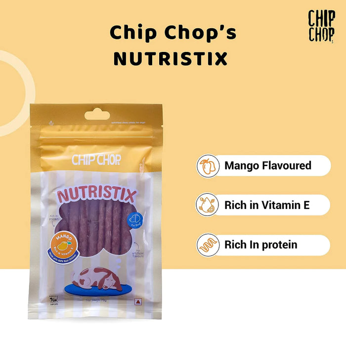 Chip Chops Nutristix Mango Flavour, 70g    NEW