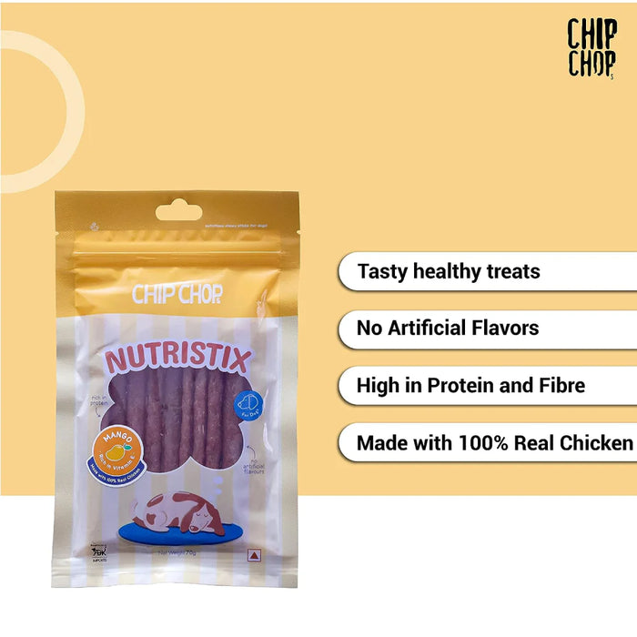 Chip Chops Nutristix Mango Flavour, 70g    NEW