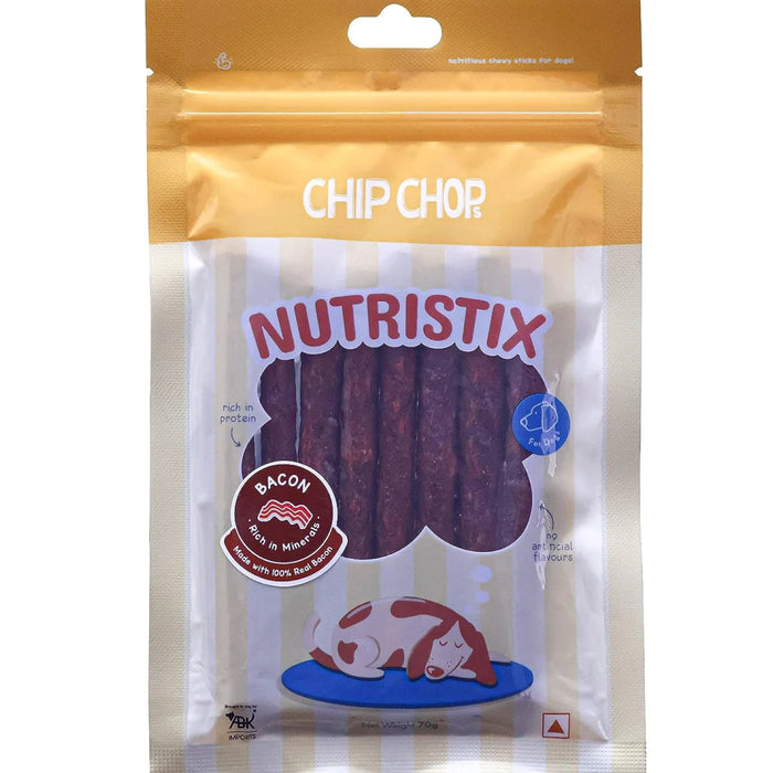 Chip Chops Nutristix Bacon Flavour, 70g  NEW