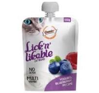Gnawlers Lick N likable Yogurt and Blueberry 100gm