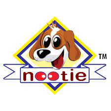 Nootie Black Melamine GOOD dog Paw & Bone Printed Stainless Steel Non Skid Bowl For Dog/Cat