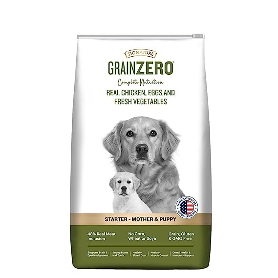 Signature Grain Zero Starter Food For Mother & Puppy - All Breed Formula