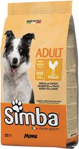 SIMBA ADULT DOG WITH CHICKEN 10KG