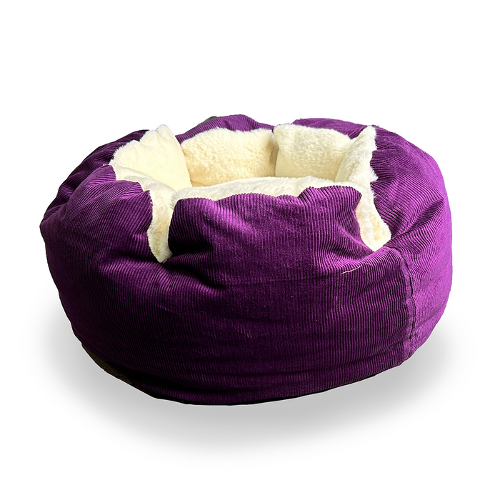 Nootie Premium Flower Bed For Dogs - Purple Color