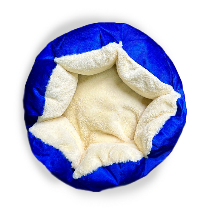 Nootie  Royal Flower Blue and White Bed for Dogs & Cat