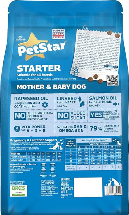 PETSTAR Starter Mother & Baby Dog Food Dry