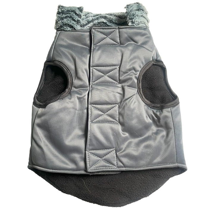 Nootie Gray Puffer Jacket for Dogs