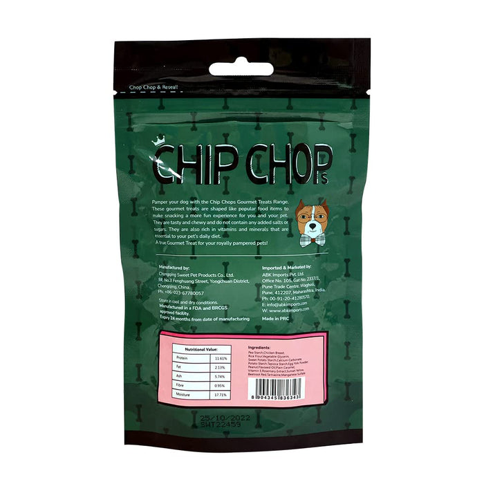 Chip Chops Chicken Burger Gourmet Dog Treats(120gms)-Pack of 2