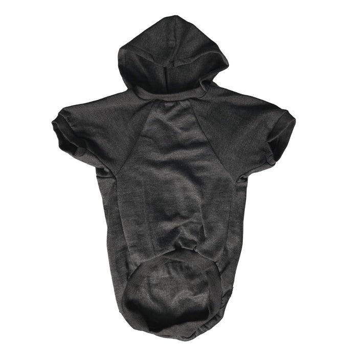 Nootie Gray Paw-Print Hoodie for Dogs