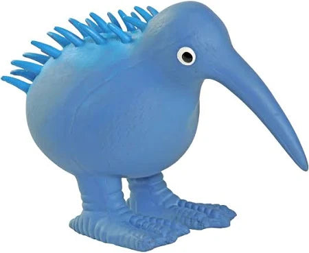 Kiwi Walker Bird Whistle Blue Dog Toy