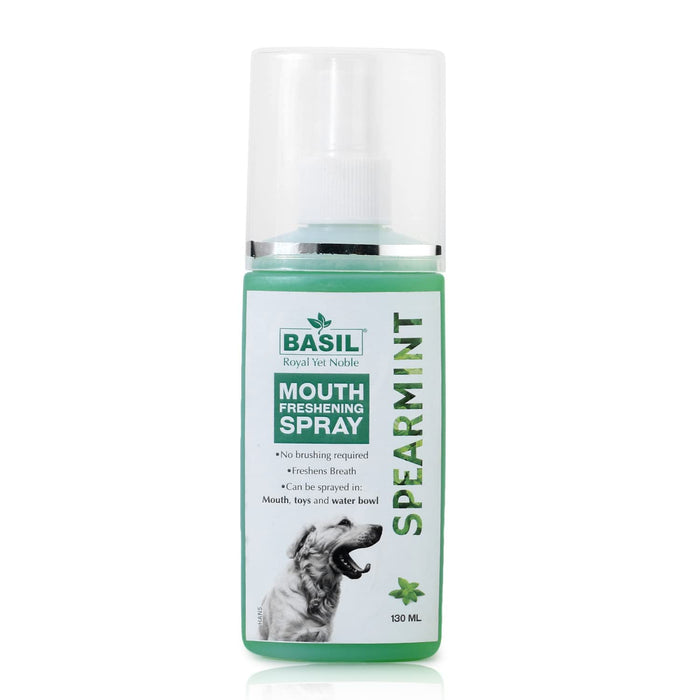 BASIL Spearmint Herbal Mouth Freshening Spray-130ml