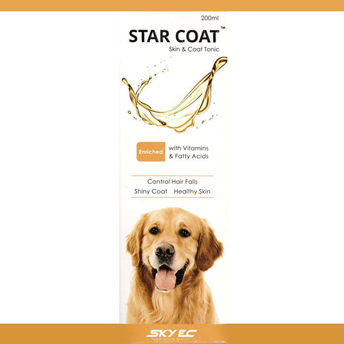 Sky EC Supplements for Cats & Dogs - Star Coat® Skin & Coat Tonic