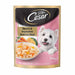Cesar Premium Adult Wet Dog Food (Gourmet meal), Sasami & Vegetables, 70g Pouch