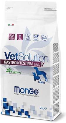 MONGE VETSOLUTION CANINE-GASTROINTESTINAL ADULT FOR DOGS DRY DOG FOOD 2 KG